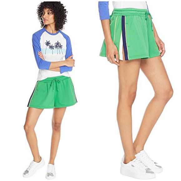 puma split shorts